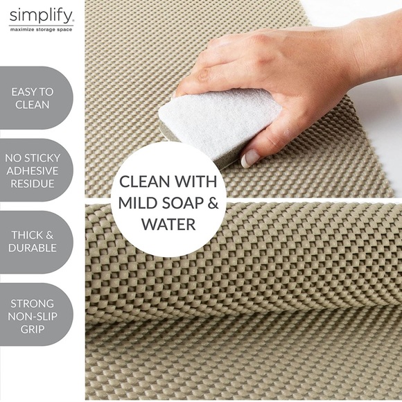 bew Simplify beige grip shelf liner - Picture 6 of 7